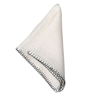 Moksha Ivory Linen Napkin
