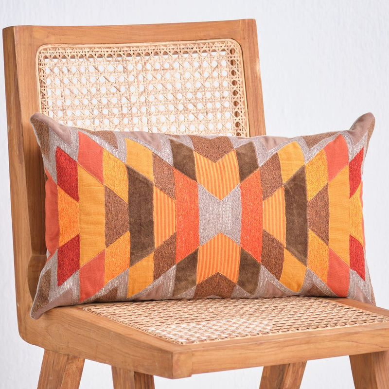 Kaleidoscope Lumbar Cushion Cover