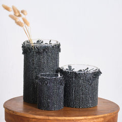 Radiance Charcoal Black Votives