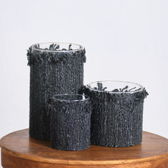 Radiance Charcoal Black Votives