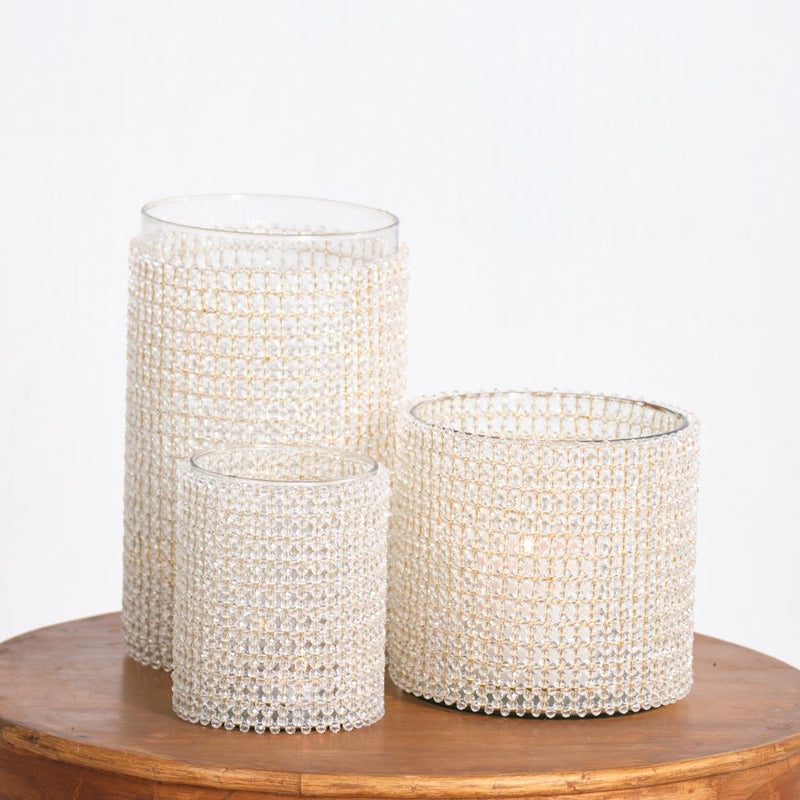 Clara Crystal Candle Holder