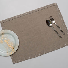 Sarah Natural Linen Placemats - Set of 2