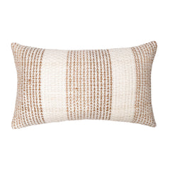 Maya White and Natural Cushion Cover