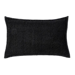 Moksha Black Cushion Cover