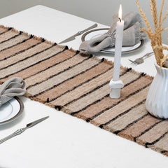 Kria Almond Natural Table Runner