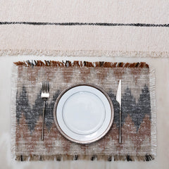 Ruhi White Table Runner