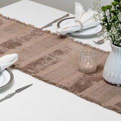 Veda Biscuit Table Runner