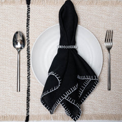 Moksha Black Napkin