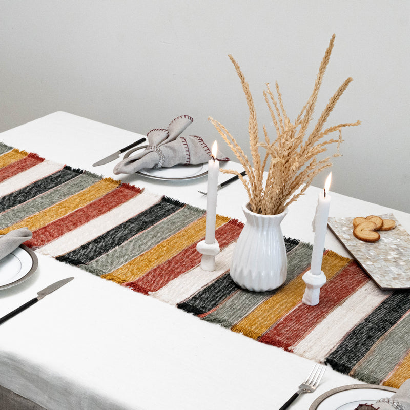 Jiva Multicolour Table Runner