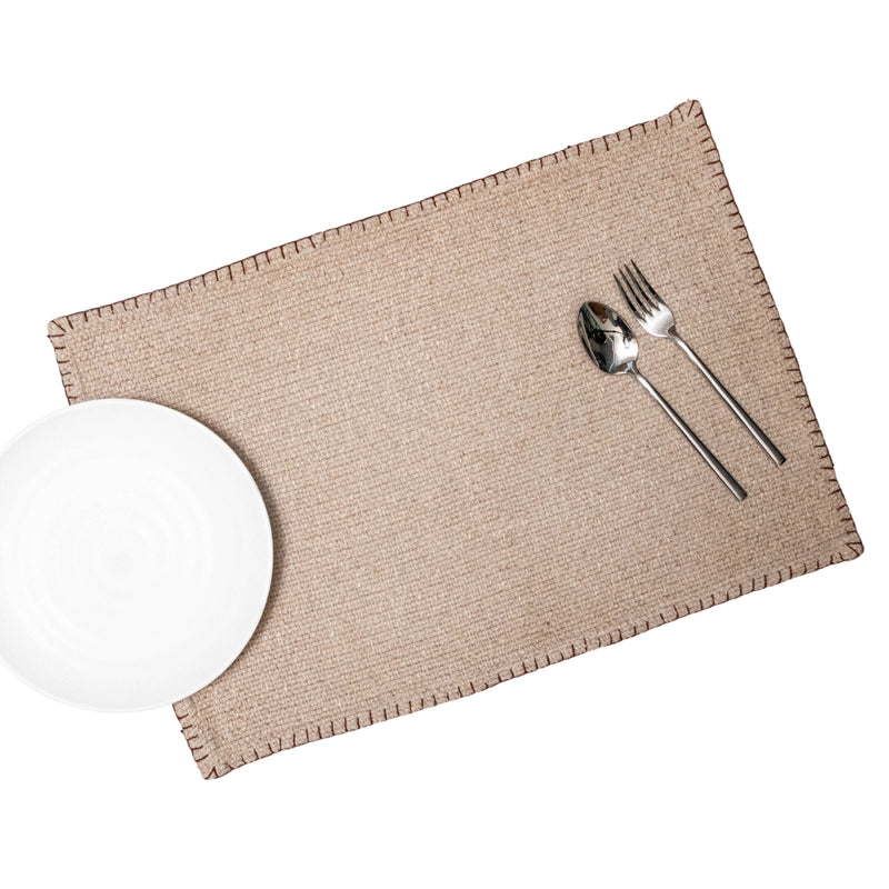 Moksha Natural (Cotton) Placemat - Set of 2