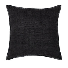 Moksha Black Lumbar Cushion Cover