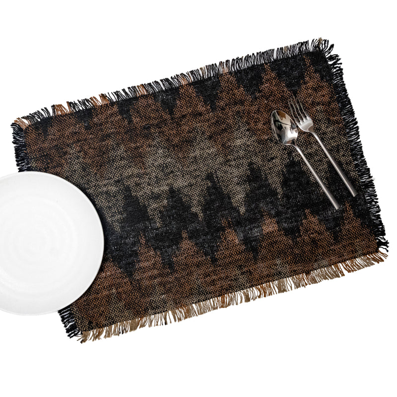 Arya Black Placemat - Set of 2