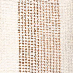 Maya White and Natural Lumbar Cushion Cover