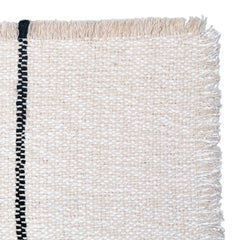 Ruhi White Stripe Placemat - Set of 2