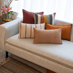 Prana Rust Lumbar Cushion Cover