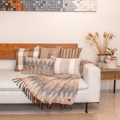 Kria Almond Natural Cushion Cover