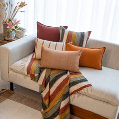 Prana Rust Cushion Cover