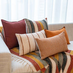 Prana Rust Cushion Cover