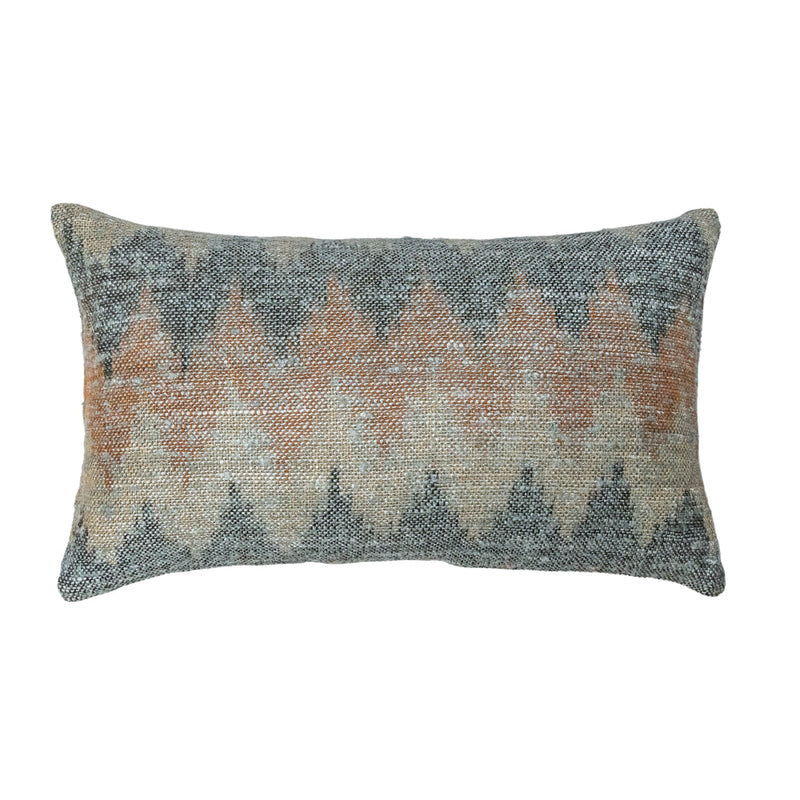 Arya Grey Lumbar Cushion Cover