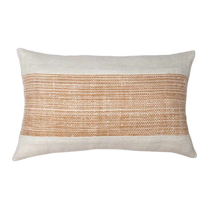 Aakar Lumbar Natural Cushion Cover