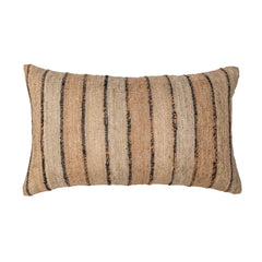 Kria Almond Natural Lumbar Cushion Cover