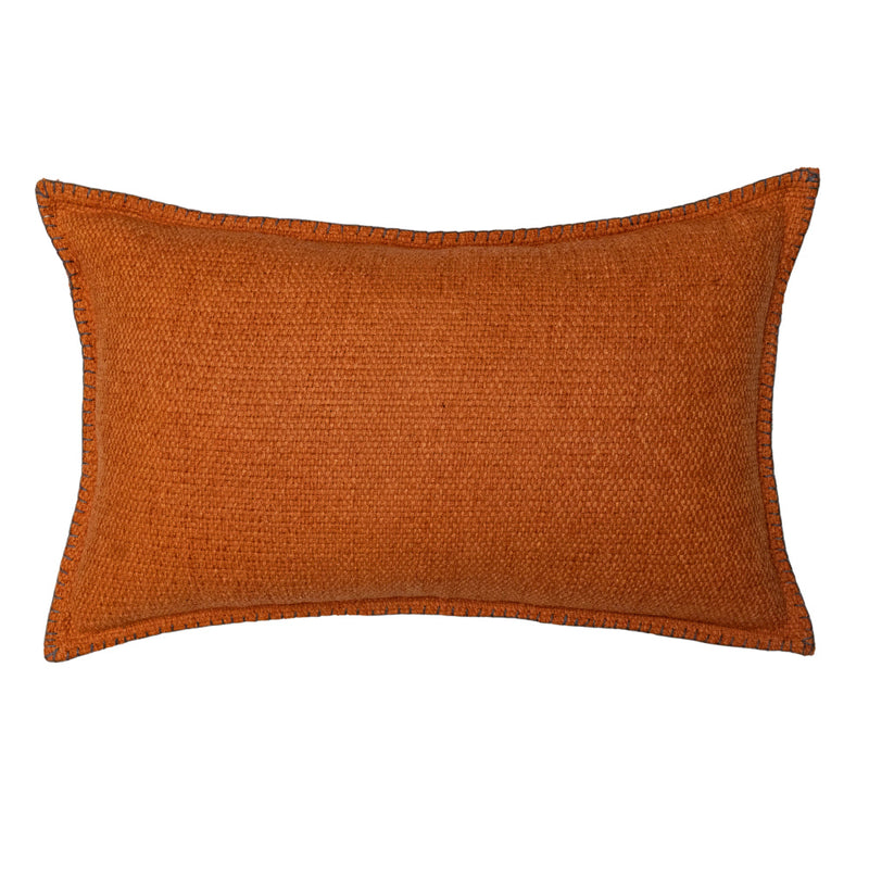 Moksha Rust Lumbar Cushion Cover