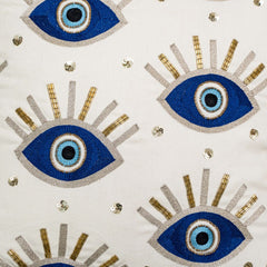 Turkish Evil Eye Cushion Cover