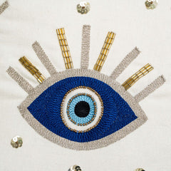 Turkish Evil Eye Cushion Cover