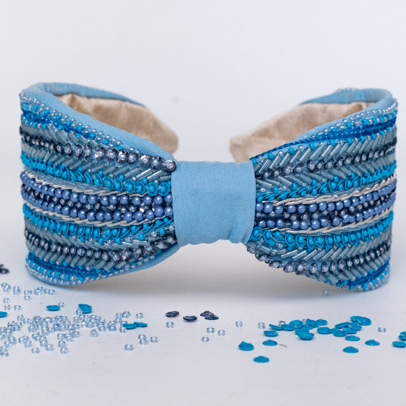 Tara Headband Powder Blue